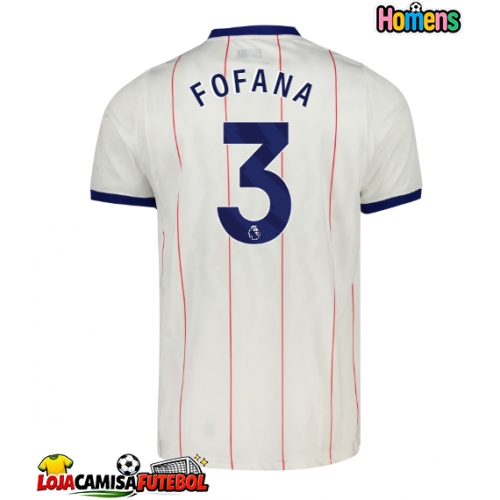 Camisa de Futebol Chelsea Wesley Fofana #3 Equipamento Alternativo 2026-27 Manga Curta